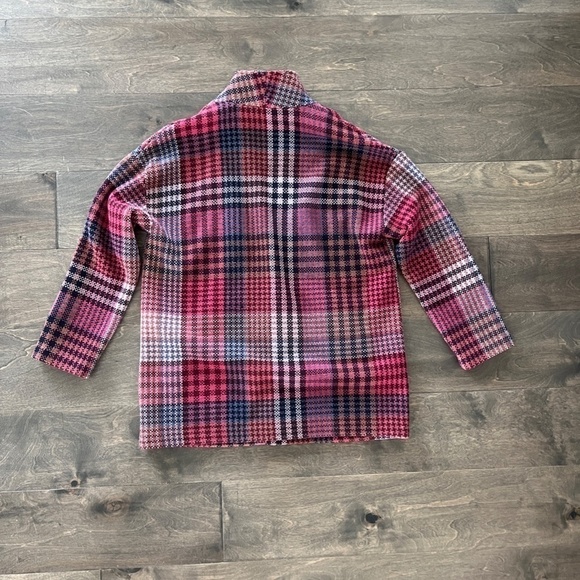 Rachel Zoe Pink Plaid Jacket (36% WOOL) - Picture 2 of 2